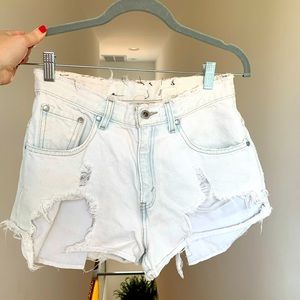 Vintage super distressed Levi’s. Size 27.